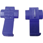 TRU COMPONENTS 1564073  rýchlospojka na kábel s rozmerom: 1-2.5 mm² tuhosť: 1-2.5 mm² Pólov: 2 5 ks modrá