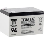 Yuasa REC14-12 YUAREC1412 olovený akumulátor 12 V 14 Ah olovený so skleneným rúnom (š x v x h) 151 x 97 x 98 mm plochý k