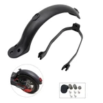 Electric Scooter Rear Fender Universal Scooter Mudguard Tire Splashproof with Rear Taillight Back Guard Wing Scooter Acc