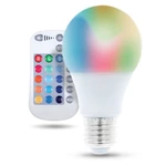 LED žiarovka Forever klasik, E27 RGB 9W s dálkovým ovládáním (RTV003564) RGB LED žiarovka • spotreba 9 W • náhrada 60 W žiarovky • pätica E27 • teplá 