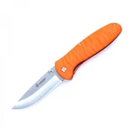 Zavírací nůž G6252 Ganzo® – Stříbrná čepel – Satin, Oranžová (Barva: Oranžová, Varianta: Stříbrná čepel – Satin)