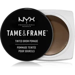 NYX Professional Makeup Tame & Frame Brow pomáda na obočie odtieň 03 Brunette 5 g