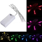 1M 10 LED Battery Powered Christmas Wedding Party String Fairy Light Christmas Decorations Clearance Christmas Lights