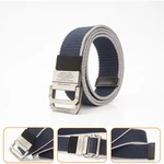 AWMN 2SD 125CM Nylon Tactical Belt Outdoor Leisure Double Zinc Alloy Waist Belts