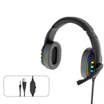 AK 47 Gaming Headset 7.1Virtual Surround Sound 40mm Driver Unit Brilliant RGB LED Light Noise Reduction Mic for PS3/4 PC