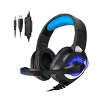 PHOINIKAS H-9 Gaming Headset 50mm Drive Unit 120° Rotating Microphone Noise Reduction Protein Leather Sponge Pad 3.5mm S