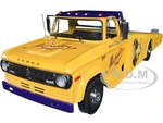 1970 Dodge D-300 Ramp Truck Yellow "Michelin Tires" 1/18 Diecast Model Car by ACME