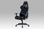 Kancelářská židle KA-F02 látka / plast Modrá