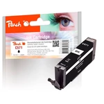 Cartridge Peach CLI-571BK, 8,5ml, kompatibilní (320128) čierna Technical Data (8):Brand PeachSKU 320128 (PI100-331)EAN 7640173434382Manufacturer ID Ca