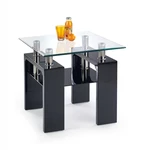 Konferenčný stolík DIANA H 60x60 cm Čierna,Konferenčný stolík DIANA H 60x60 cm Čierna