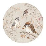 Nástenná detská samolepka Dekornik Birds in a Circle, ø 150 cm