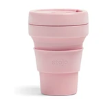 Ružový skladací hrnček Stojo Pocket Cup Carnation, 355 ml