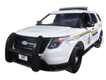 2015 Ford Police Interceptor Utility with Light Bar "RCMP Royal Canadian Mounted Police" White 1/24 Diecast Model Car by Motormax