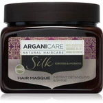 Arganicare Silk Protein Fortifying Mask hydratační maska na vlasy s proteinem 500 ml