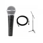 Shure Sm 58 Se + Statyw + Kabel Mikrofonowy 7m