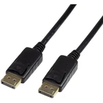 LogiLink DisplayPort prepojovací kábel #####DisplayPort Stecker, #####DisplayPort Stecker 10.00 m čierna CV0077  #####Di