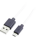 LogiLink #####USB-Kabel USB 2.0 #####USB-A Stecker, #####USB-Micro-B Stecker 1.80 m čierna