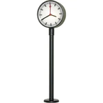 Viessmann TT staničné hodiny jednoduché hotový model 1480 1 ks