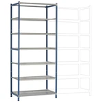 Manuflex RA2593.5007 základný modul skladového regálu  (š x v x h) 900 x 2250 x 600 mm   briliantovo modrá, pozinkovaný