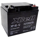 XCell XP 45 - 12 XP4512 olovený akumulátor 12 V 45 Ah olovený so skleneným rúnom (š x v x h) 197 x 170 x 165 mm skrutkov