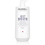 Goldwell Dualsenses Just Smooth uhladzujúci šampón pre nepoddajné vlasy 1000 ml