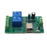 5Pcs 5V/8-80V Power Supply ESP8266 WIFI Dual Relay Module ESP-12F Development Board Secondary Development