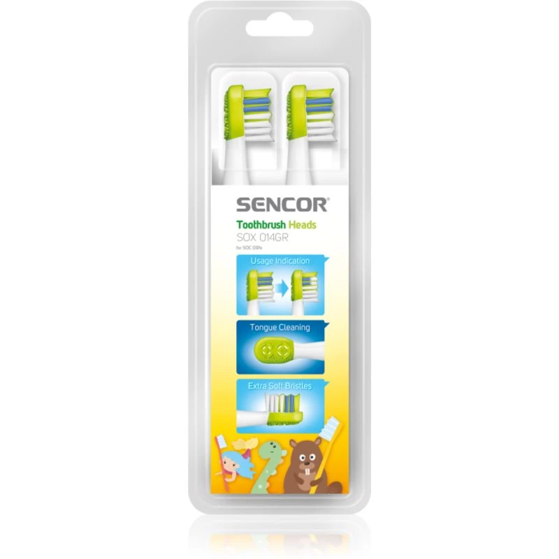 Sencor SOX 013RS náhradní hlavice pro zubní kartáček 2 ks