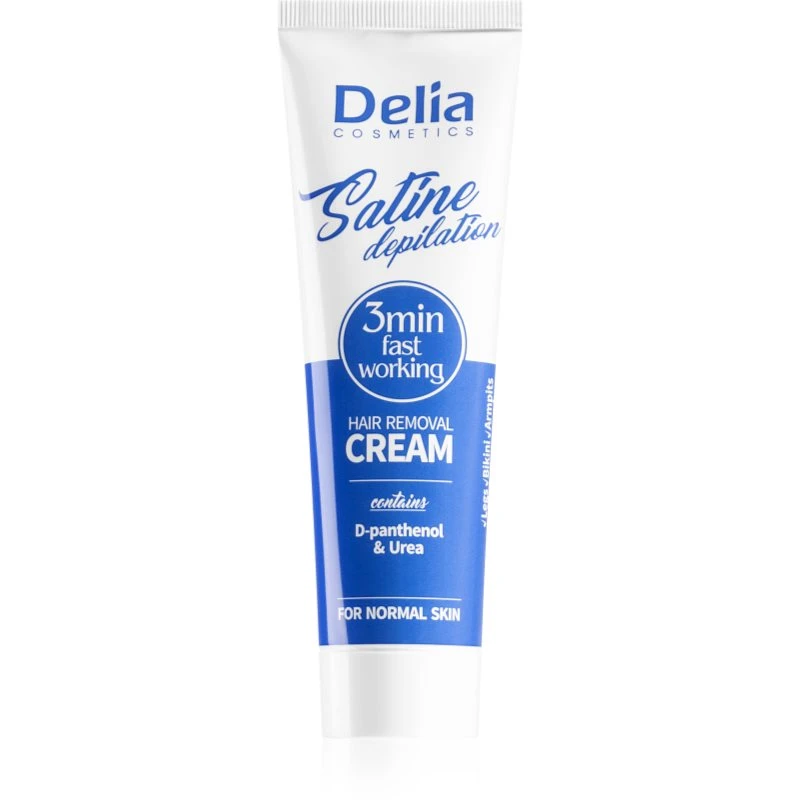 Delia Cosmetics Satine Depilation 3 min Fast Working depilační krém 100 ml Delia Cosmetics Satine Depilation 3 min Fast Working depilační krém 100 ml
