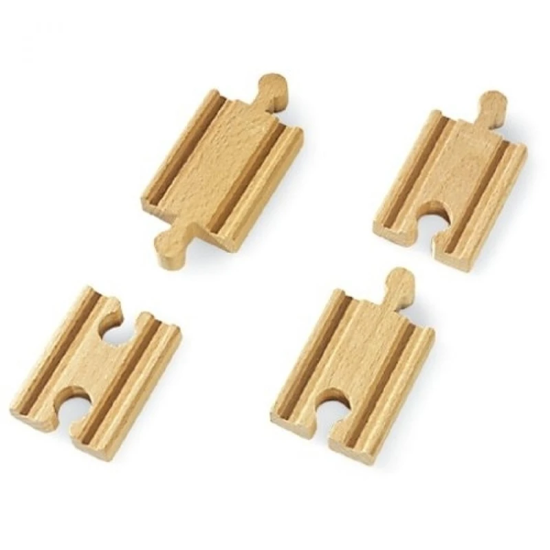 Brio Mini koleje rovné Spojky 5,5 cm 4 ks Brio Mini koleje rovné Spojky 5,5 cm 4 ks