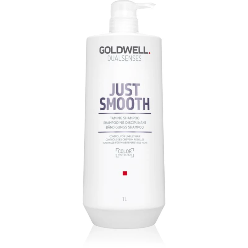 Goldwell Dualsenses Just Smooth uhlazující šampon pro nepoddajné vlasy 1000 ml Goldwell Dualsenses Just Smooth uhlazující šampon pro nepoddajné vlasy 1000 ml
