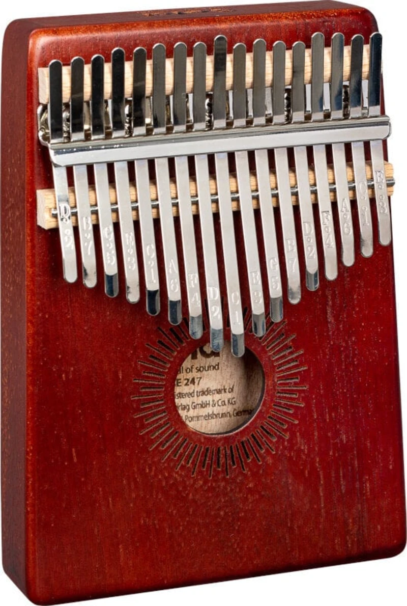 Sela SE 247 Mahogany 17 Red Kalimba Sela SE 247 Mahogany 17 Red Kalimba