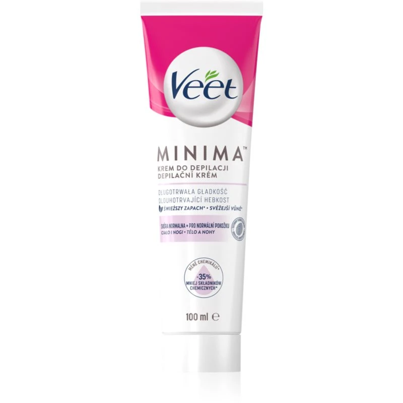 Veet Minima Normal Skin depilační krém pro normální pokožku 100 ml Veet Minima Normal Skin depilační krém pro normální pokožku 100 ml