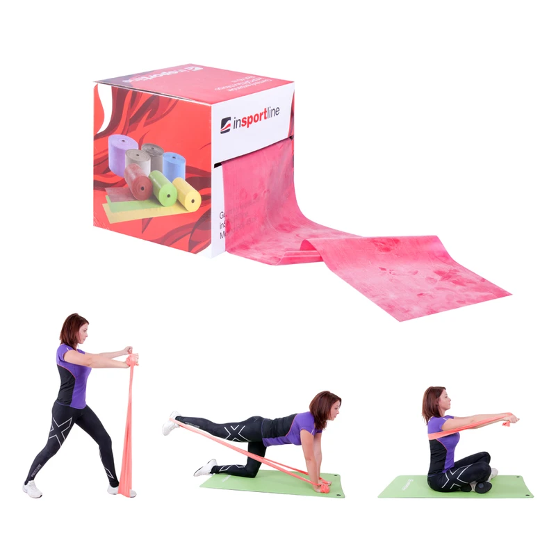 Gumový expander inSPORTline Morpo Roll 45 Medium (metráž) / 2 kg odpor Gumový expander inSPORTline Morpo Roll 45 Medium (metráž) / 2 kg odpor