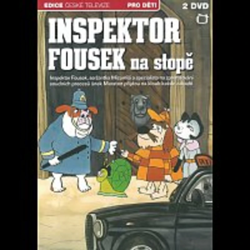 Josef Dvořák, Barbora Hrzánová, Pavel Zedníček – Inspektor Fousek na stopě DVD Josef Dvořák, Barbora Hrzánová, Pavel Zedníček – Inspektor Fousek na stopě DVD