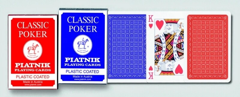 Karty Poker - CLASSIC (červená krabička) Karty Poker - CLASSIC (červená krabička)