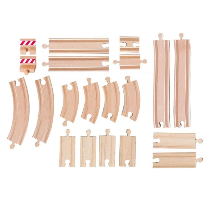 Woody Set kolejí 20 dílů Woody Set kolejí 20 dílů