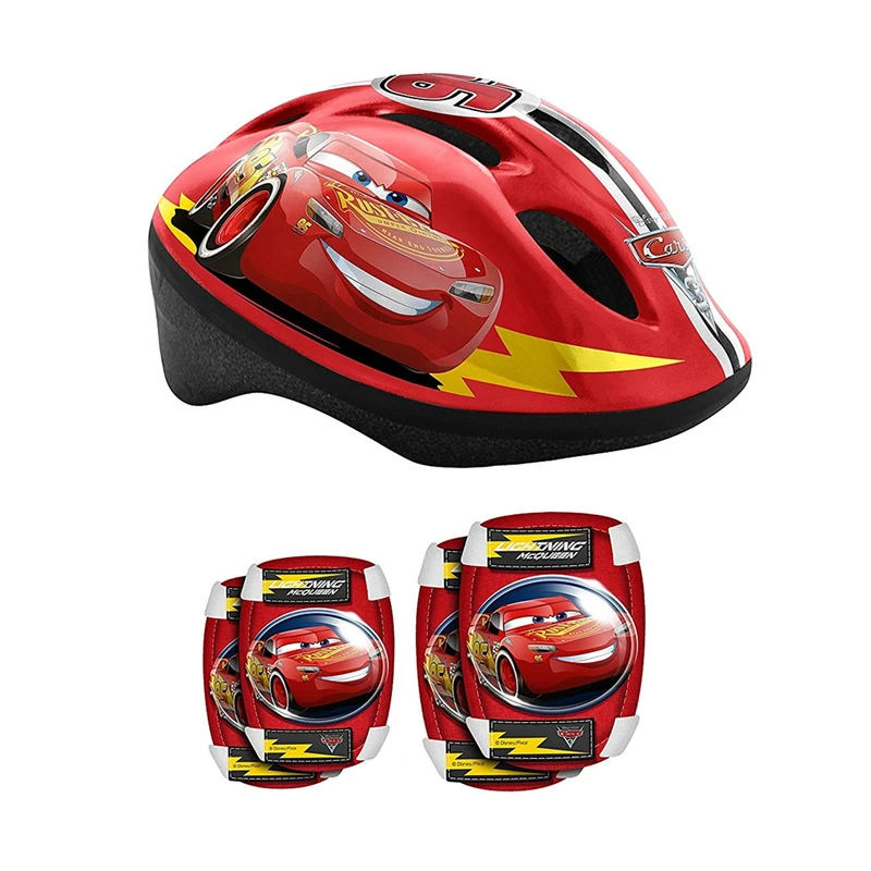 Disney Cars sada helma + chrániče pro děti Disney Cars sada helma + chrániče pro děti