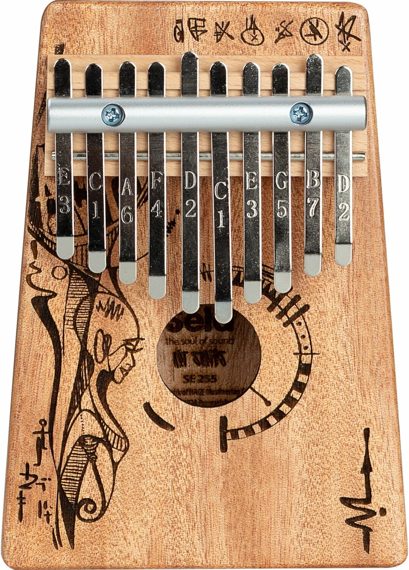 Sela SE 255 Art Series 10 Peaceful Mind Kalimba Sela SE 255 Art Series 10 Peaceful Mind Kalimba