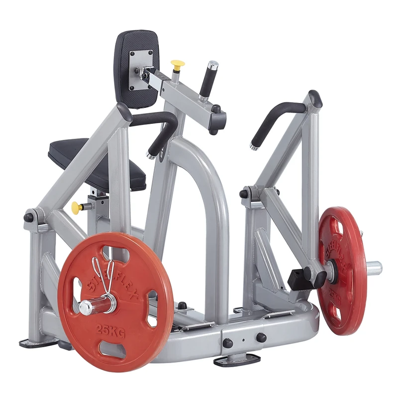 Přítahy v sedě/veslo Steelflex PlateLoad Line PLSR šedá Přítahy v sedě/veslo Steelflex PlateLoad Line PLSR šedá