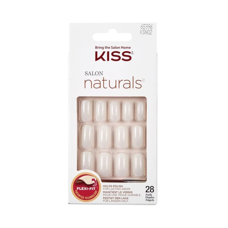 KISS Přírodní nehty vhodné pro lakování 65996 Salon Naturals (Nails) 28 ks KISS Přírodní nehty vhodné pro lakování 65996 Salon Naturals (Nails) 28 ks