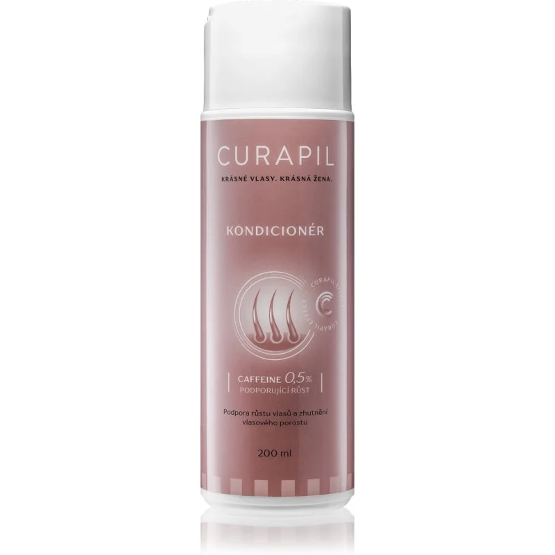 Curapil Kondicionér kondicionér pro podporu růstu vlasů 200 ml Curapil Kondicionér kondicionér pro podporu růstu vlasů 200 ml