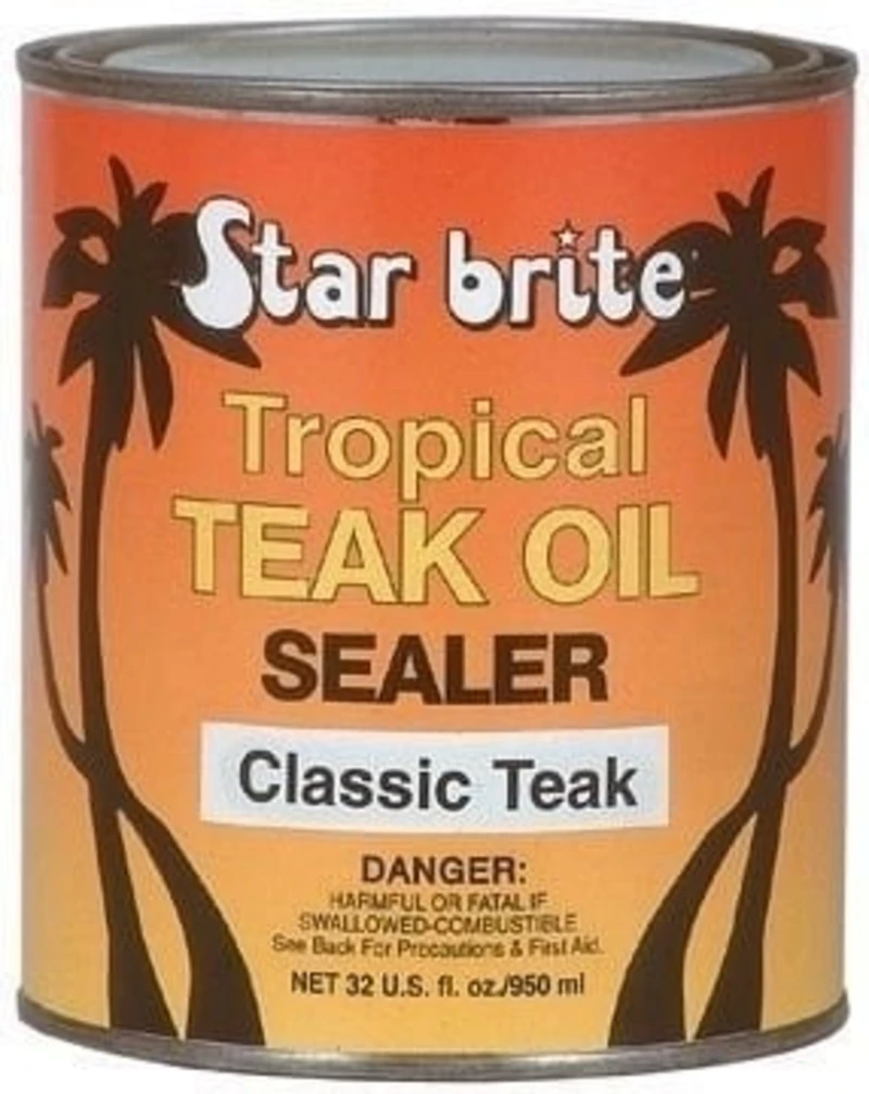 Star Brite Tropical Teak Oil 950 ml Lodní teakový olej, čistič teaku Star Brite Tropical Teak Oil 950 ml Lodní teakový olej, čistič teaku