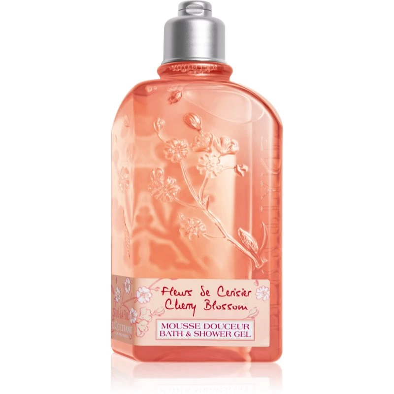 L’Occitane Cherry Blossom sprchový a koupelový gel 250 ml L’Occitane Cherry Blossom sprchový a koupelový gel 250 ml