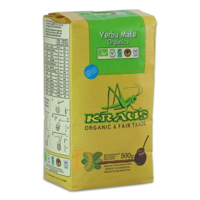 Yerba Maté Bio Kraus Organica 500g,Yerba Maté BIO KRAUS ORGANICA 500g