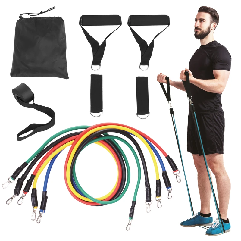 Nastavitelný gumový expandér inSPORTline Morpo Tubes 140 cm / 4,5-45 kg Nastavitelný gumový expandér inSPORTline Morpo Tubes 140 cm / 4,5-45 kg
