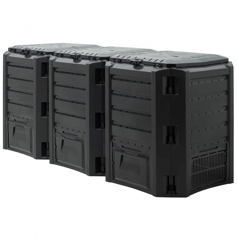 Zahradní kompostér 1200L D6393 Dekorhome Zahradní kompostér 1200L D6393 Dekorhome
