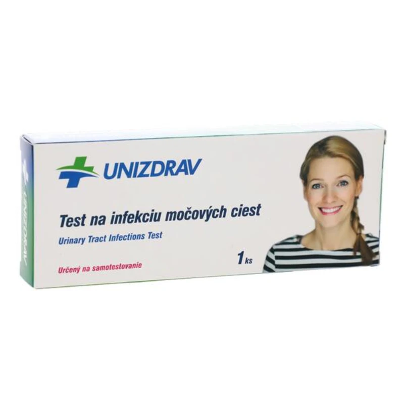 Test na infekci močových cest – leukocyty, krev, dusitany, bílkoviny, 1 ks Test na infekci močových cest – leukocyty, krev, dusitany, bílkoviny, 1 ks