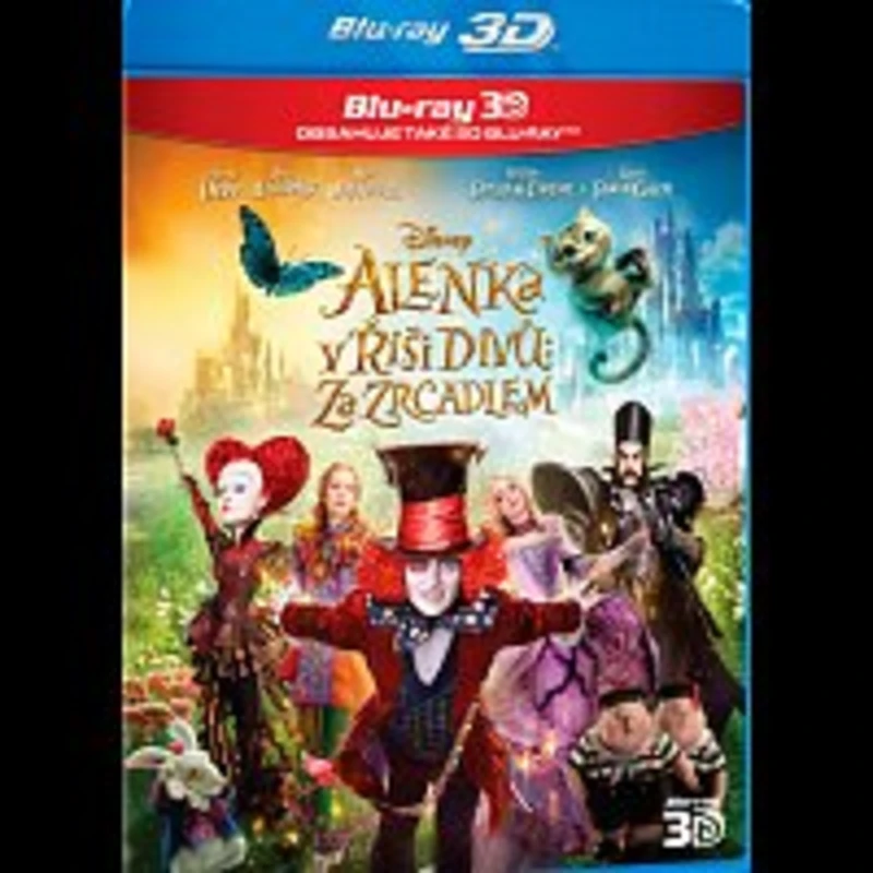 Různí interpreti – Alenka v říši divů: Za zrcadlem Blu-ray