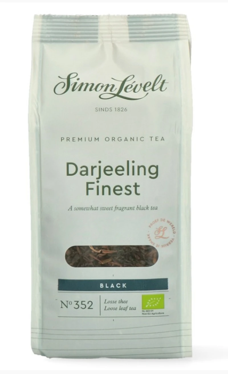 Čaj sypaný Darjeeling finest Simon Lévelt BIO 90g,Čaj sypaný Darjeeling finest Simon Lévelt BIO 90g