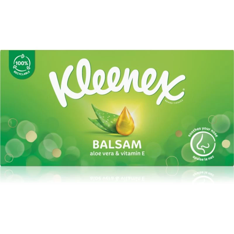 Kleenex Balsam Box papírové kapesníky 64 ks